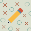 A pixel art thumbnail showing a pencil